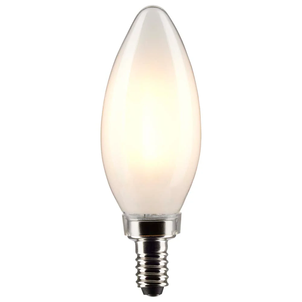 Satco 4w B11 LED 2700K Candelabra Base Frosted Dimmable - 40w equiv - Image 2