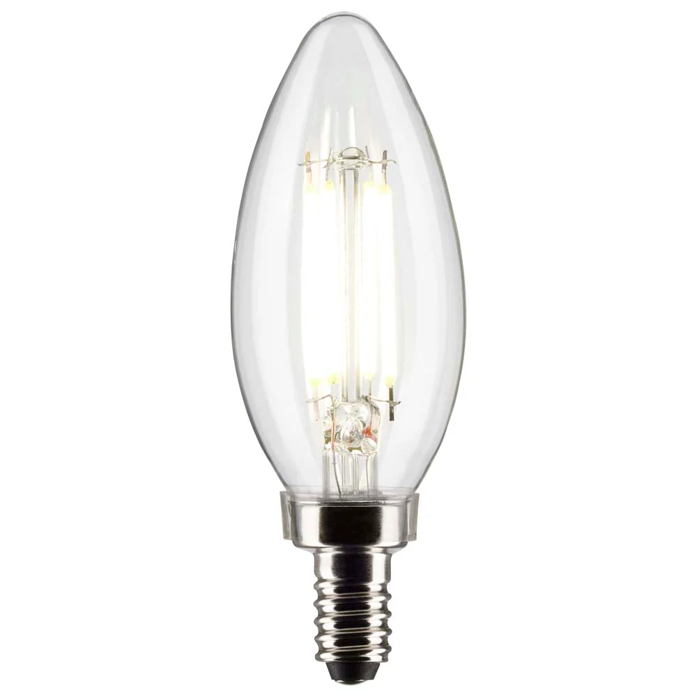 Satco 5.5w B11 LED 3000K Candelabra Base Dimmable - 60w equiv - Image 2