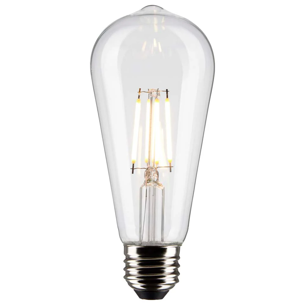 Satco 5w ST19 LED 4000K Medium Base Dimmable - 40w equiv - Image 2
