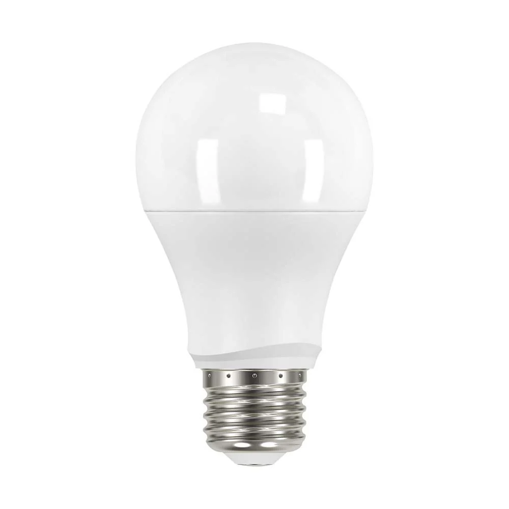 Satco 8w A19 LED Dusk to Dawn With PhotoCell 5000K Medium base 120v - 60w-equiv