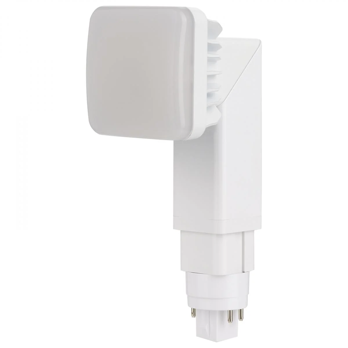 Satco 9w PL 4-Pin LED 1100Lm G24q Base 120-277v CCT Selectable White Finish Bulb - Image 2