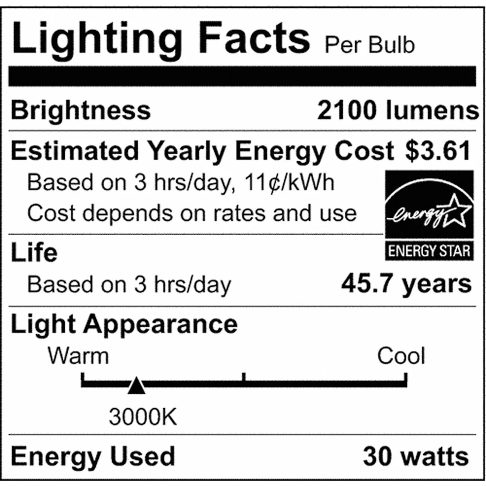 Satco Blink Plus 30w LED 5x36in 3000K Surface Mount LED Fixture - Bronze - Image 2