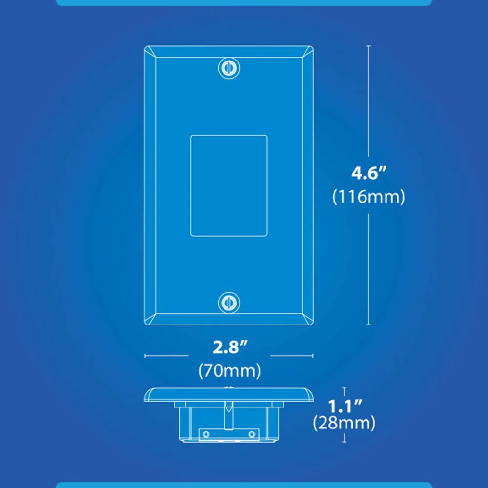 STP2 Frosted White LED Step Light with Photocell - Image 2