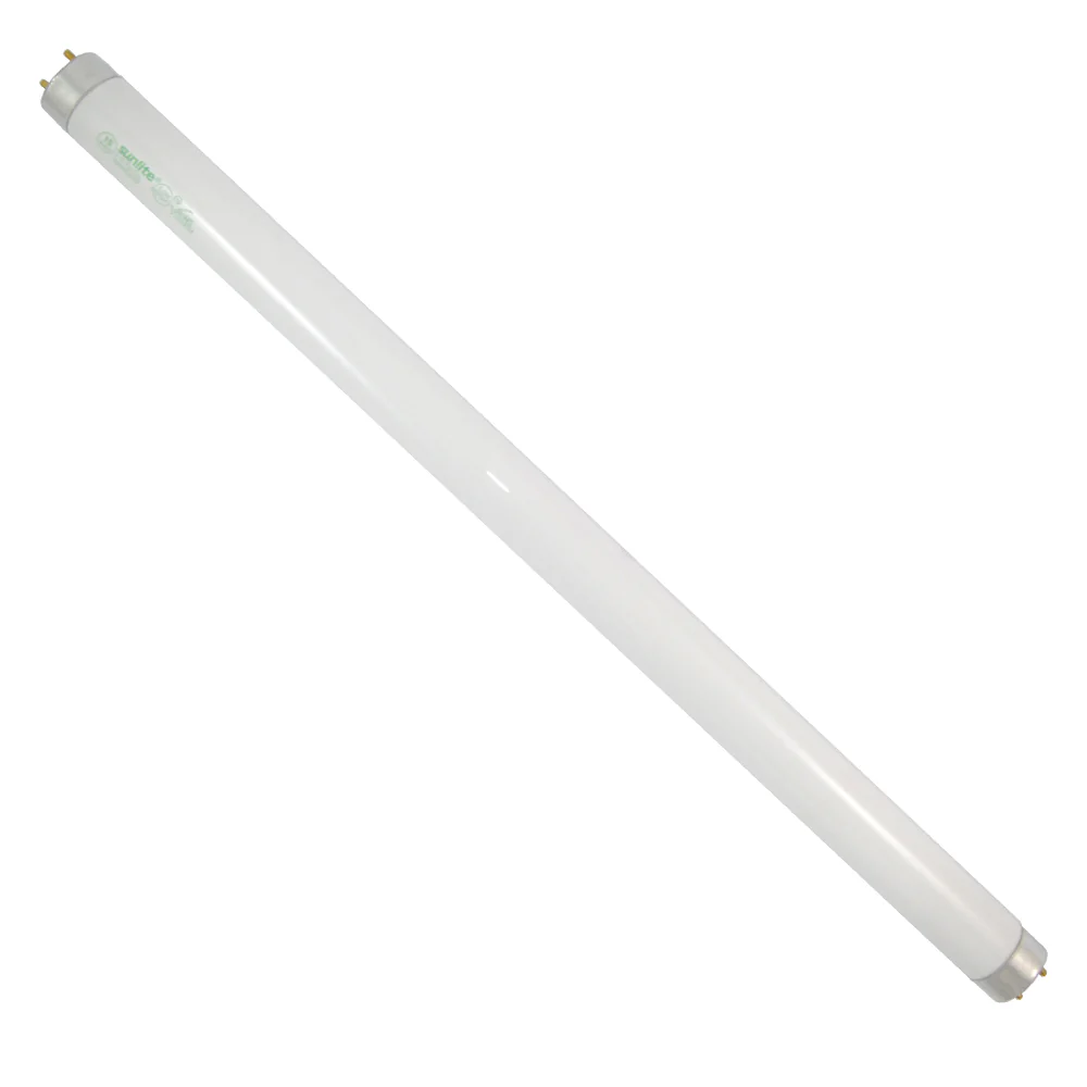 Sunlite F15T8 15W 18 inch Daylight 6500k Fluorescent Tube Bulb