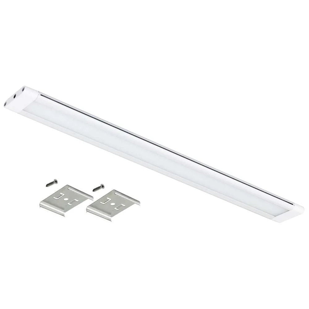 Sunlite 20-in 8w LED Linear Under Cabinet Light Fixture 24v 4000K Dimmable