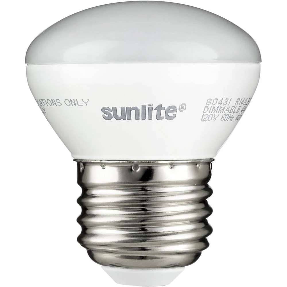 Sunlite 4w LED R14 Mini Reflector Flood E26 Base 3000K Bulb - Warm White
