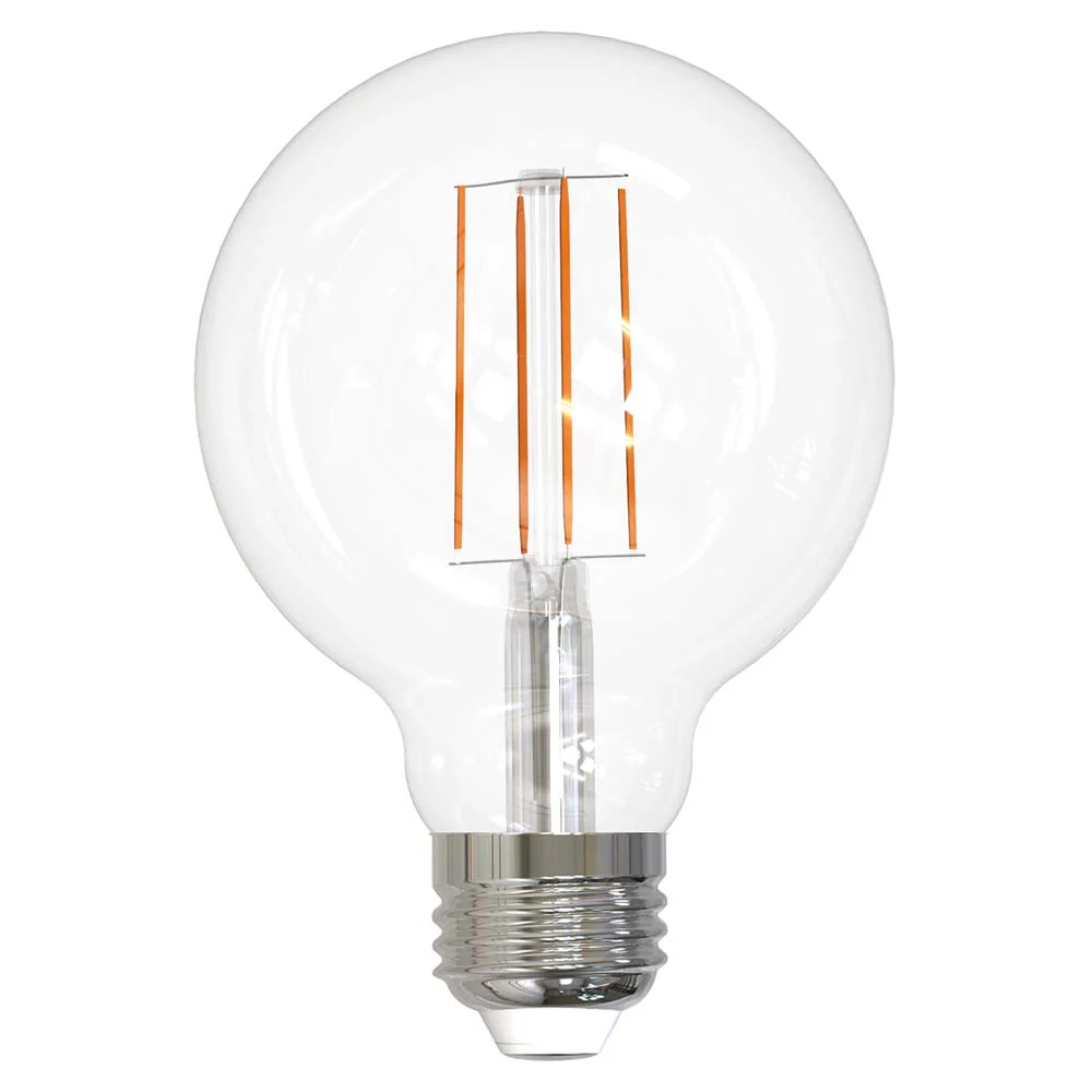 Sunlite 8.5w 120v LED G25 Globe E26 Base Dimmable 2200K Bulb - Warm White