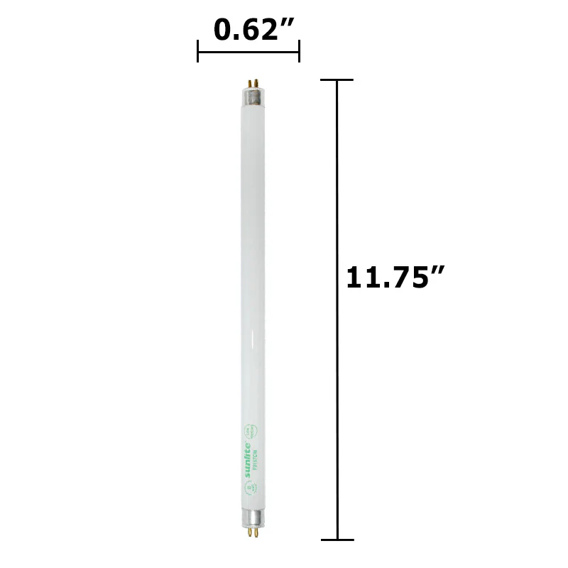 Sunlite 8w 12in F8T5/CW Cool White 4100k Fluorescent Tube Bulb - Image 3
