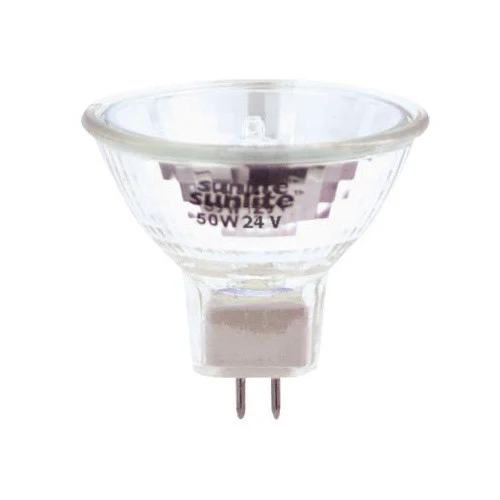 SUNLITE EXN 50w 24V MR16 w/ Front Glass Flood FL38 Halogen Light bulb