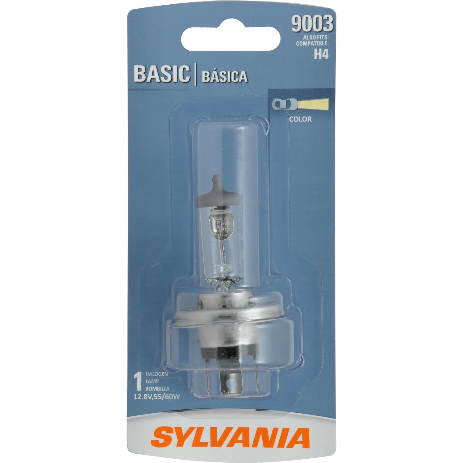 SYLVANIA H4 Standard Halogen Headlight Automotive Bulb