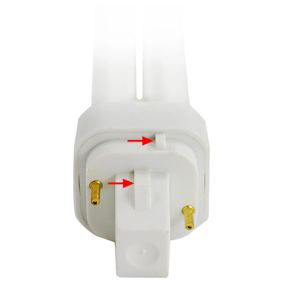 Ushio 3000146 - CF26D/835 - 26W 3500K - 2 Pin G24d-3 Base - Double Tube CFL - Image 3