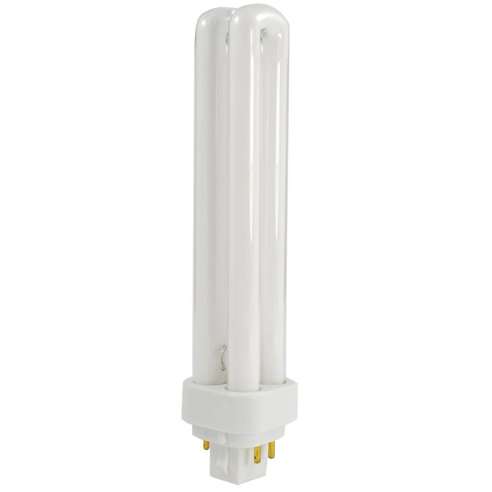 Ushio 3000059 - CF26DE/827 - 26W 2700K - 4 Pin G24q-3 Base - Double Tube CFL