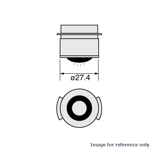 Ushio 1000278 - EGJ, JCV120V-1000WC 1000W 120V P28 Stage Studio Bulb - Image 4
