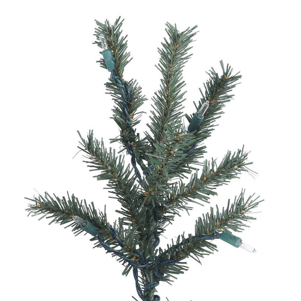Vickerman 4ft. 5ft. 6ft. Natural Bark Alpine Artificial Christmas Tree Set Unlit - Image 2
