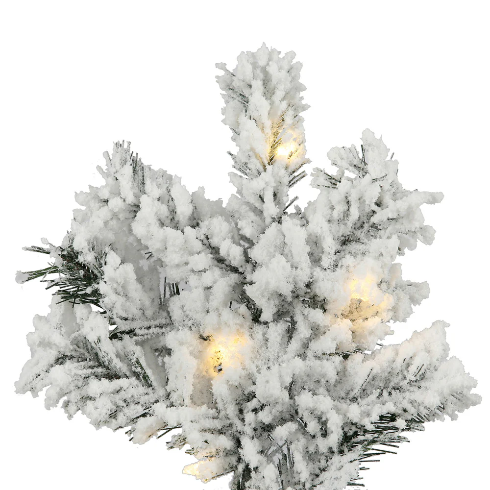 Vickerman 5.5ft. Alaskan Pine Artificial Christmas Tree in LED lights - Image 2