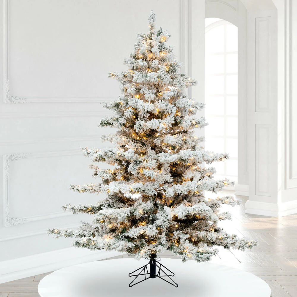 Vickerman 5.5ft. Alaskan Pine Artificial Christmas Tree in LED lights - Image 4
