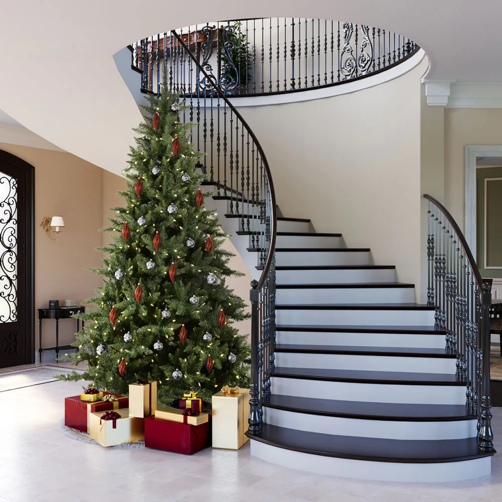 Vickerman 5.5ft. Camdon Fir Artificial Christmas Tree Warm White LED Lights - Image 4