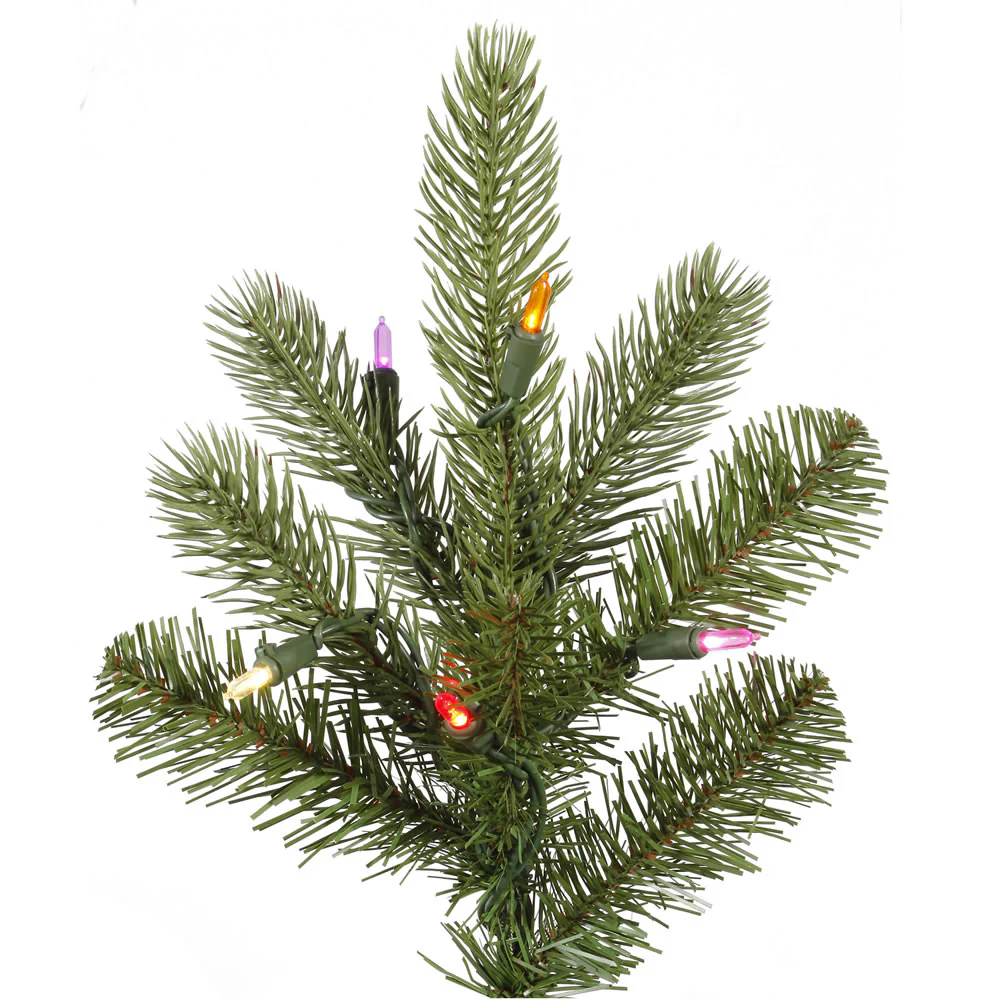 Vickerman 9Ft. Green 2242 Tips Christmas Tree 850 Warm White LED Lights - Image 2