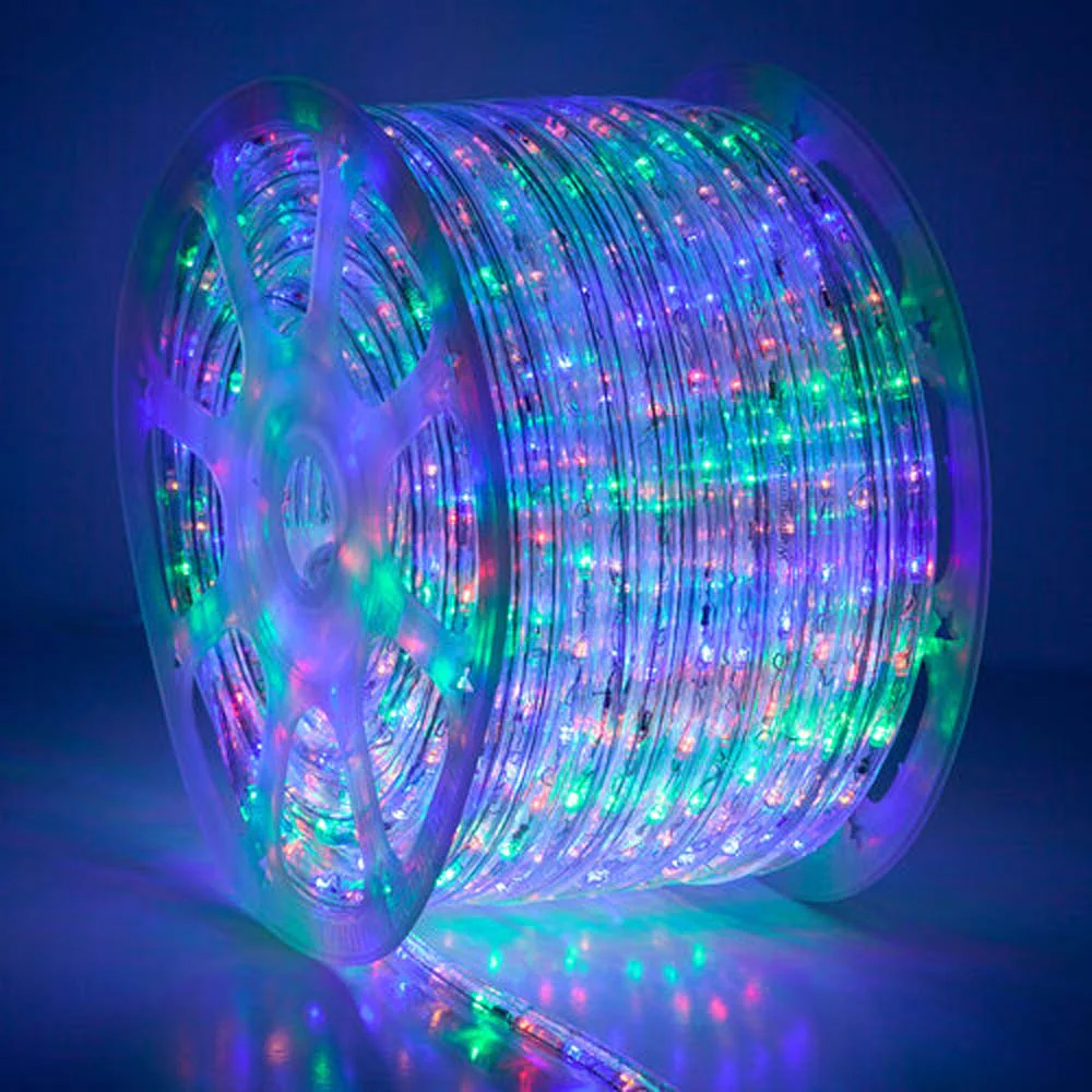 Wintergreen 150 ft Multi Colored LED Rope Light 2-Wire